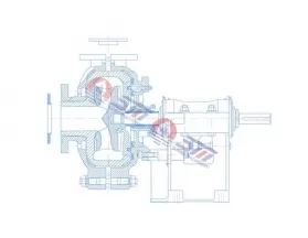 Шламовый насос с резиновой футеровкой,Детали шламового насоса